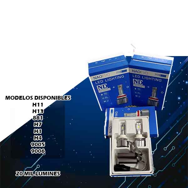 LUCES LED ND 20000LM